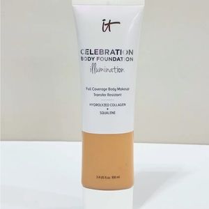 IT Cosmetics Celebration Body Foundation illumination in Medium Tan 3.4 Fl oz